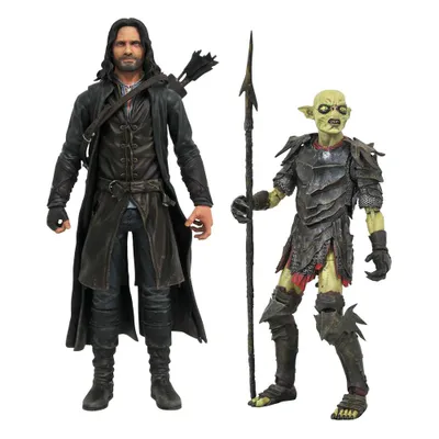 Produktbild von Herr der Ringe Select Actionfiguren 18 cm Serie 3 Sortiment (6)