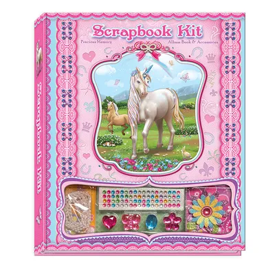 Immagine prodotto di Quaderno con accessori - unicorno