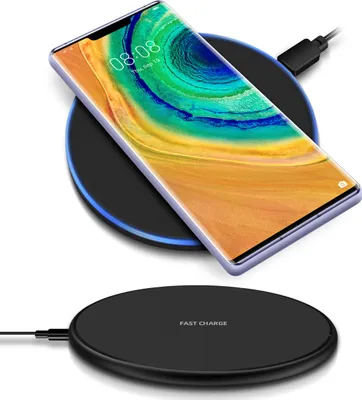Produktbild von QI Wireless Schnell Ladegerät Huawei Mate 30 Pro Kabellos Induktiv Laden Charger