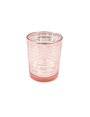 Produktbild von Windlicht Partydeko rosegold 6,8 cm - Einheitsgröße