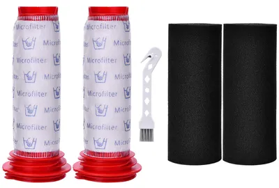 Filter-Set für Bosch Athlet Staubsauger, 2 Stück
