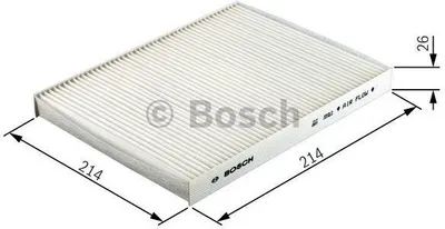 Produktbild von Bosch Filter, Innenraumluft  1 987 432 499