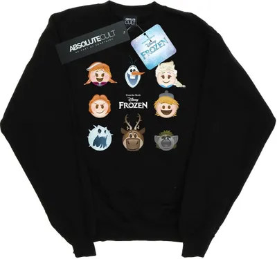 Produktbild von Disney - "Frozen" Sweatshirt für Herren BI25328 (L) (Schwarz)