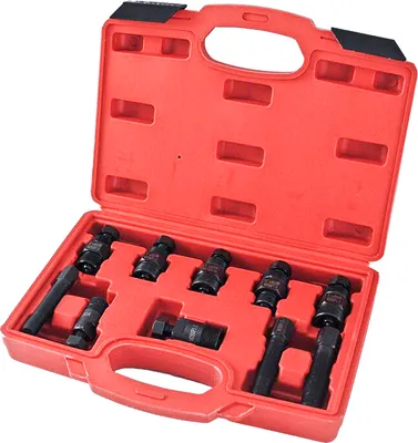 Produktbild von Lospitch 10 tlg Polradabzieher Polrad Abzieher für Motorrad Scooter Roller Satz Set Arretierwerkzeuge