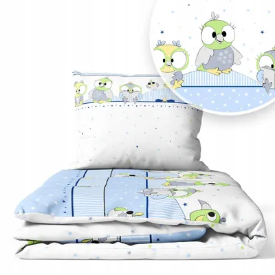 Produktbild von Kinderbettwäsche 100x135 Baumwolle Baby Bettwäsche Set 100x135 + 40x60 Kissenbezug Jungen & Mädchen Kleinkind Bettbezug