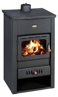 Produktbild von PRITY K2 CP W10, Wasserführender Holzofen, 13,3 kW, , Ø 130 mm