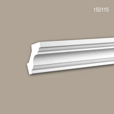 Produktbild von PROFHOME 150115 Eckleiste aus Polyurethan Deckenleiste Stuckleiste 2 m
