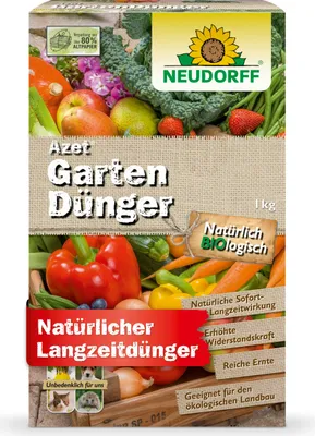 Produktbild von Neudorff Azet GartenDünger - 1 kg organischer Sofort- & Langzeitdünger