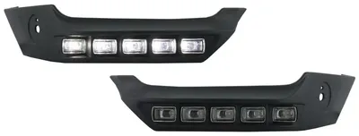 Produktbild von Stoßstange Spoiler LED DRL Erweiterung für Mercedes G-Klasse W463 89+.