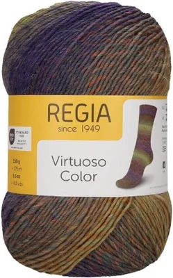 Produktbild von Regia Virtuoso Color Preppy Style Color Strickgarn