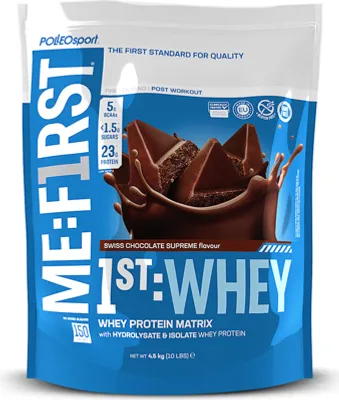 Image de Polleo 1st Whey, 4,5 kg - Suprême chocolat suisse