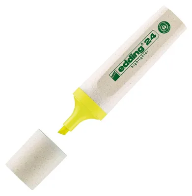 Obrázek produktu pro Edding 4-24005 24 Zvýrazňovač EcoLine - plnitelný, žlutý