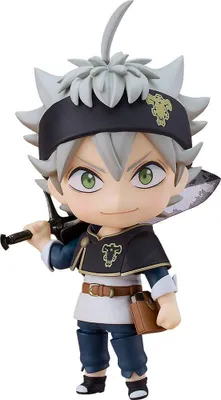A Nendoroid action figure of the character Asta from Black Clover.