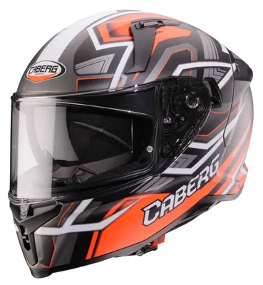 Immagine prodotto di Casco Caberg Helm Avalon X, colore nero opaco/fluo-rosso/antracite, taglia L