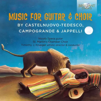 Produktbild von Music For Guitar & Choir By Castelnuovo