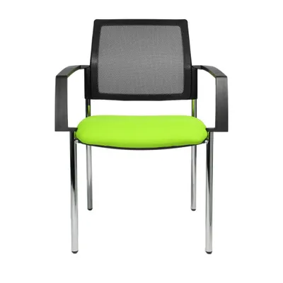 Produktbild von 2 Topstar Besucherstühle BtoB 10 BB290A G050 grün, schwarz Stoff