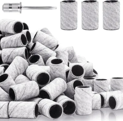 Produktbild von 100 Stück Nagelschleifbänder 240 Grit Feinkorn Naturnagel Maniküre Pediküre