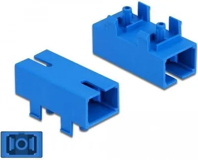 Zdjęcie produktu dla Złącze światłowodowe SC Simplex PCB Singlemode niebieskie