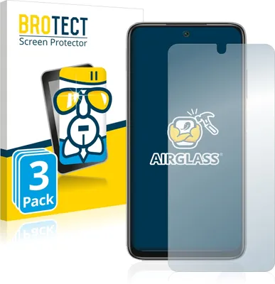 Produktbild von 3x BROTECT Schutzglas für Xiaomi Redmi Note 11 4G Schutzfolie Panzer Folie Glas Display Schutz klar