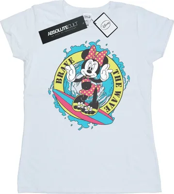 Produktbild von Disney - "Brave The Wave" T-Shirt für Damen BI32204 (L) (Weiß)