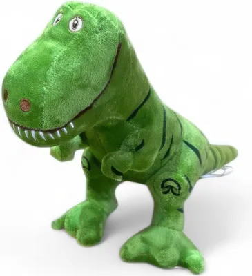 Image de Dinosaure vert RESTEQ 40cm grand monstre en peluche mascotte de l'année 2025