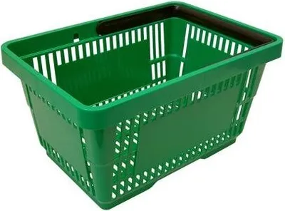 Image de Panier à provisions avec 1 anse, 21 litres, vert