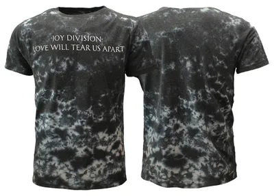 Produktbild von Joy Division Love Will Tear Us Apart Dip Dye T-Shirt – Offizielles Merchandise - XL