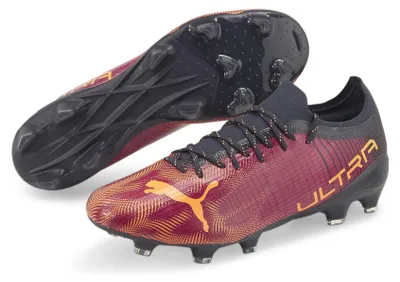 Image de Chaussures de football PUMA ULTRA 2.4 FG/AG pour hommes, couleur fuchsia, taille 45