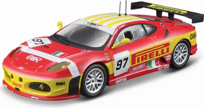 Immagine prodotto di Modellino auto Bburago - Ferrari F430 GTC 2008 (scala 1:43) in confezione regalo auto da corsa