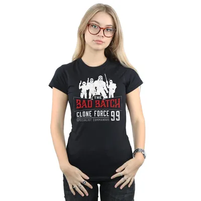 Produktbild von Star Wars - "Clone Force 99" T-Shirt für Damen BI38315 (XL) (Schwarz)