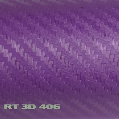 Produktbild von (5,91€/m²) Rapid Teck® 3D Carbon Folie Lila Autofolie 152 cm Breite Laufmeterware selbstklebende Folie mit Luftkanälen Auto Folie Carbonfolie