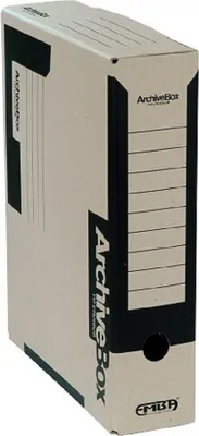 Immagine prodotto di Scatola d'archivio Emba a colori 330 x 260 x 75 mm nero