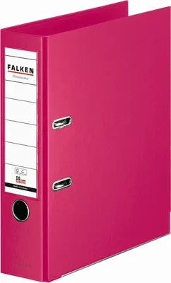 Produktbild von Ordner Chromocolor A4 PP 80mm fuchsia Packung mit 10 Stück