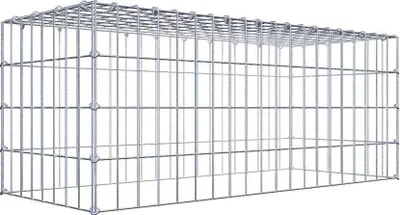 Produktbild von Anbaugabione Typ 3 100 cm x 40 cm x 40 cm (L x H x T), Maschenweite 5 cm x 10 cm, C-Ring