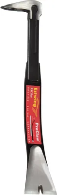 Image de ESTWING Pro-Claw Pince à clous/pied-de-biche 40,6 cm Outil 3 en 1 pour toiture/revêtement/construction avec arrache-clou et lame à levier RSC