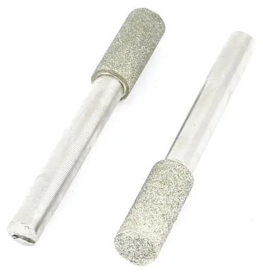 Produktbild von 6?mm Schaft 8?mm Zylinderkopf Punkte Schleifen Bit 2?Pcs de