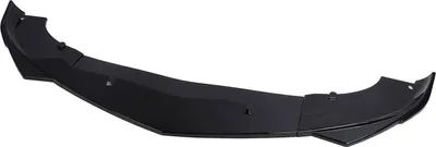 Immagine prodotto di spoiler a 3 pezzi per paraurti anteriore, nero lucido, look sportivo, protezione splitter per Giulia 952 dal 2015 al 2022