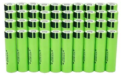 Productafbeelding van Lithium-ion batterij, 3400 mAh capaciteit, compatibel met diverse apparaten, 34B-3400mah-40 stuks