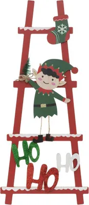 Produktbild von Weihnachtsleiter mit Wichtel, H. 50 cm