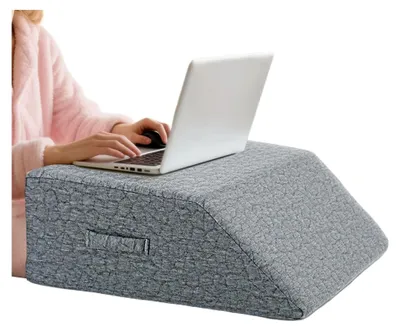 Produktbild von Kniekissen für Rückenschläfer | Keilkissen für besseren Schlaf im Bett | Ergonomische Unterstützung für Beine, Hüfte und Rücken