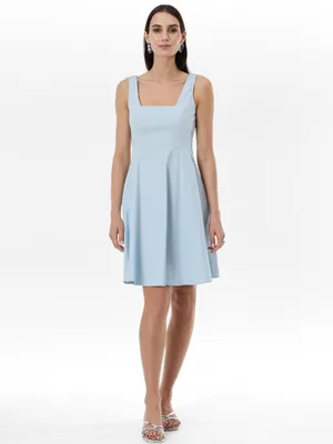 Produktbild von Orsay Hellblaues knielanges Damenkleid 38