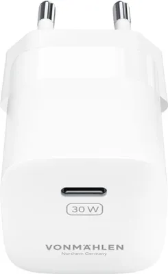 Produktbild von Vonmählen Unity GaN - GaN Power Charger, White Ladegerät (USB-C)
