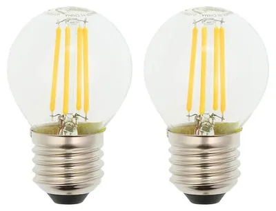 Produktbild von Vito Lighting E27 LED-Lampe P45 4W 520lm 2700K warmweiß 2 Stück