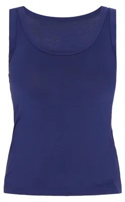 Image de Haut CALEY pour femme - Bleu marine, XS