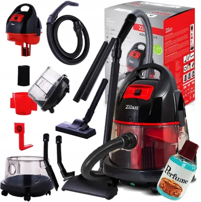 Obrázok produktu pre Vysávač na vodu 2000 W, 8 l, Zilan Aqualotus, 2 v 1 Suché/Mokré, 99,99% filtrovanie