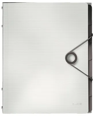 Image de LEITZ Classeur à levier Solid, DIN A4, PP, 6 compartiments, blanc