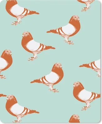 Produktbild von MuchoWow® Mauspad Mousepad Taube - Vogel - Muster 30x40 cm - Mousepads - Maus Mat - Pad - Mausunterlage - Mausmatten