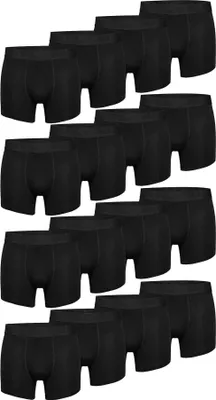Produktbild von Phil & Co. Berlin Herren Boxer 16-Pack Retropants - schwarz1 - Größe L