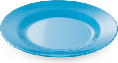 Obrázok produktu pre Kempingový tanier SUMMER - melamín - 23 cm plochý - modrý
