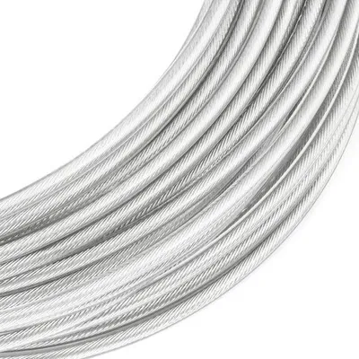 Obrázek produktu pro Drátěné lano z nerezové oceli PVC ocelové lano V4A lano z nerezové oceli 3/4mm 150m